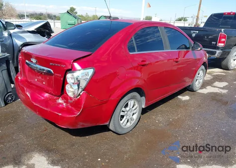 2016 Chevrolet Sonic Lt Auto from USA, damaged, VIN 1G1JC5SB0G4122635